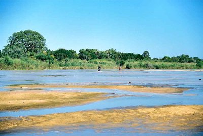 Une autre rivière à traverser une fois le gué trouvé.