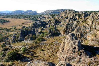 Massif de l’Isalo.