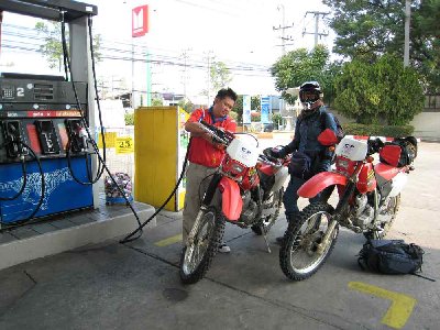 premier plein à la sortie au sud de Chiang Mai