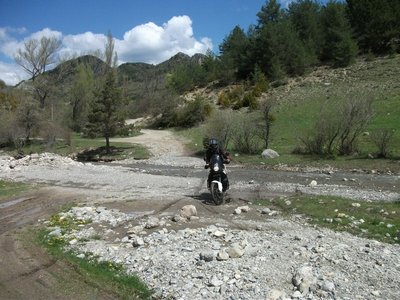 La traversée du Rio grande...